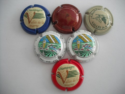Lot capsules de champagne - de, 6